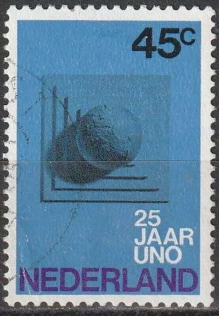 NETHERLANDS 1970 The 25th Anniversary of the UN ULH CV R22 SG 1115