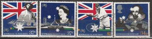 AUSTRALIA 1988 The 200th Anniversary of the Colonization of Australia ULH CV R99 SG 1145-8