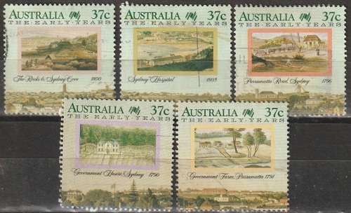 AUSTRALIA 1988 The 200th Anniversary of the Colonization of Australia ULH CV R71.50 SG 1137-41