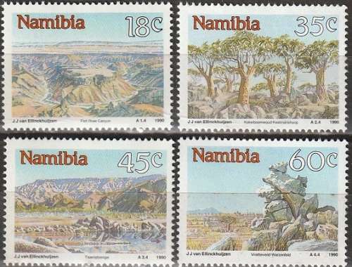 NAMIBIA 1990 NAMIBIA Landscapes UMM
