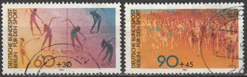 BERLIN WEST SEC 1981 Sports ULH CV R79.20 SG B617/8
