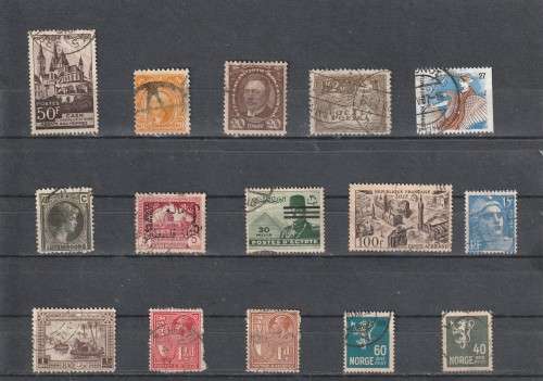 UNCHECKED WORLD SELECTION BID PER STAMP TO TAKE ALL CARD EXCLUDED