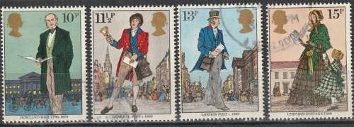 GB 1979 The 100th Anniversary of the Death of Sir Rowland Hill ULH CV R15.40 SG 1095-98
