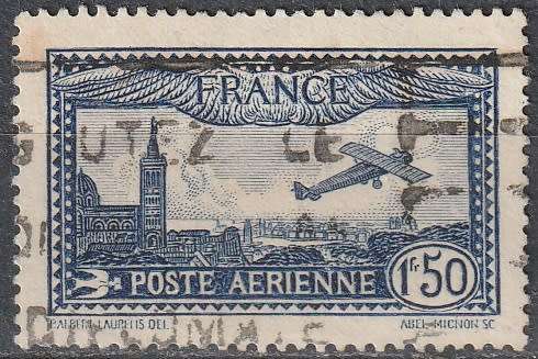 FRANCE 1930 Airmail ULH CV R55 SG 484