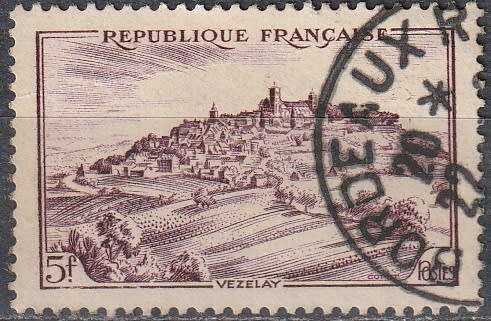 FRANCE 1946 -1948 Landscapes ULH CV R8.80 SG 976