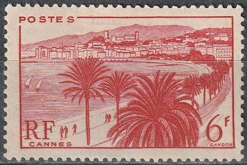 FRANCE 1946 -1948 Landscapes MM CV R55 SG 977