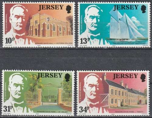 JERSEY 1985 Thomas B. Davis UMM CV R56.10 SG 376-79