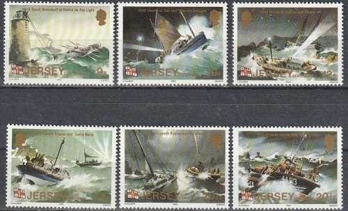 JERSEY 1984 The 100th Anniversary of the Sea Rescue Service UMM CV R52.80 SG 334-9