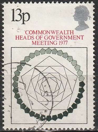 GB 1977 Conference of Commonwealth Heads of Government, London ULH CV R4.40 SG 1038