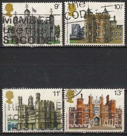 GB 1978 British Architecture ULH CV R12.10 SG 1054-7