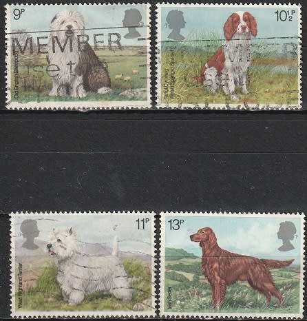 GB 1979 Dogs ULH CV R12.10 SG 1075-8