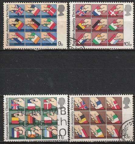 GB 1979 The First Direct Election of the European Parliament ULH CV R12.10 SG 1083-6