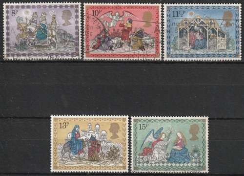 GB 1979 Christmas Stamps ULH CV R16.50 SG 1104-8