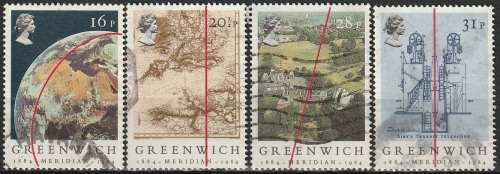 GB 1984 The 100th Anniversary of the Greenwich Meridian ULH CV R27.50 SG 1254-7