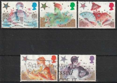 GB 1985 Christmas Stamps ULH CV R30.80 SG 1303-7