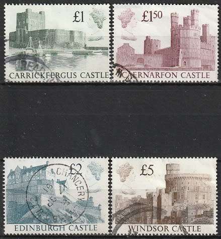 GB 1988 British Castles ULH CV R60.50 SG 1410-3