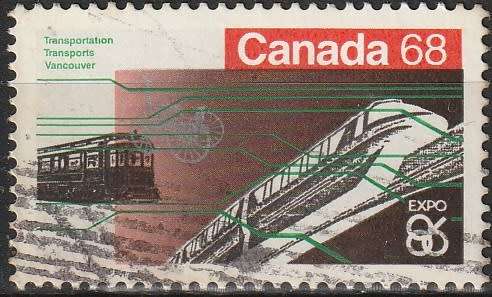 CANADA 1986 `Expo `86` World Fair, Vancouver ULH CV R71.50 SG 1197