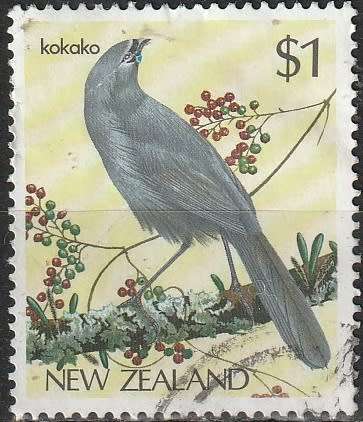 NEW ZEALAND 1987 Native Birds UNH CV R6.60 SG 1292