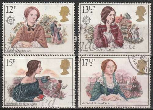GB 1980 Victorian Novelists ULH CV R16.50 SG 1125-8