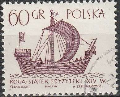 POLAND 1965 Sailboats ULH CV R4.40 SG 1456