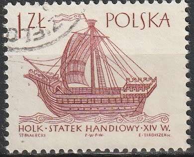 POLAND 1965 Sailboats ULH CV R4.40 SG 1457
