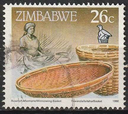ZIMBABWE 1990 Cultural Artifacts ULH CV R6.60 SG 778