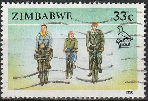 ZIMBABWE 1990 Transport ULH CV R6.60 SG 780