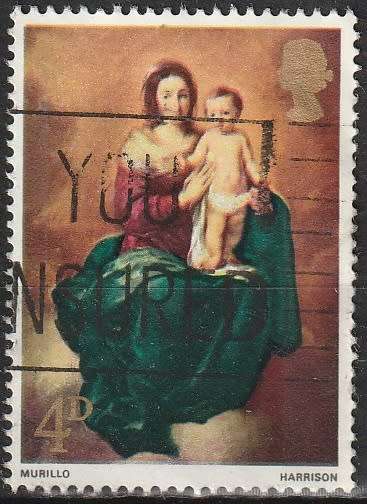 GB 1967 Christmas Stamps ULH CV R2.20 SG 757