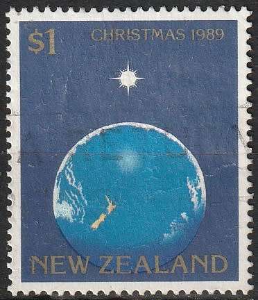 NEW ZEALAND 1989 Christmas - Designs showing Star of Bethlehem ULH CV R22 SG1523