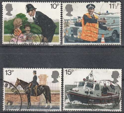 GB 1979 The 150th Anniversary of the London Metropolitan Police ULH CV R16.50 SG 1100-03