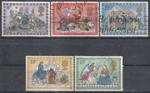 GB 1979 Christmas Stamps ULH CV R16.50 SG 1104-8