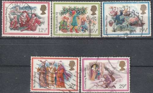 GB 1982 Christmas Stamps ULH CV R30.80 SG 1202-6
