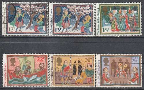 GB 1986 Christmas Stamps ULH CV R41.80 SG 1341-6