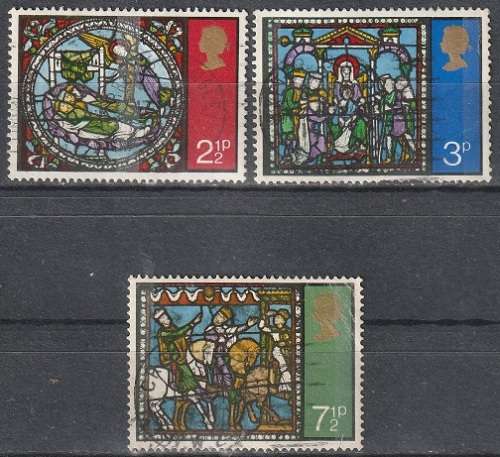 GB 1971 Christmas Stamps ULH CV R8.80 SG894-6