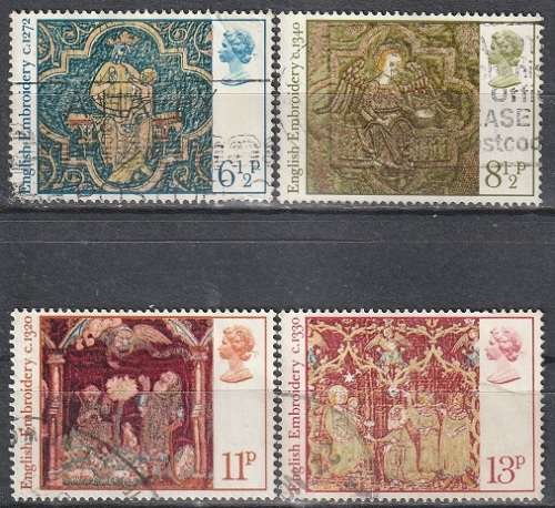 GB 1976 Christmas Stamps ULH CV R12.10 SG1018-21