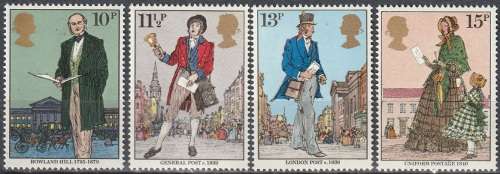 GB 1979 The 100th Anniversary of the Death of Sir Rowland Hill UMM CV R15.40 SG1095-8