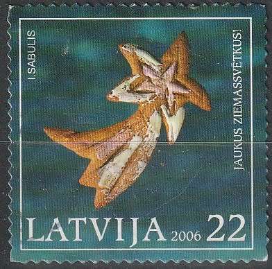 LATVIA 2006 Merry Christmas - Self Adhesive Stamps UNH CV R39.60 SG 688