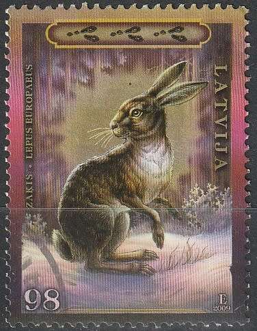 LATVIA 2009 Animals of Latvia UNH CV R154 SG 761