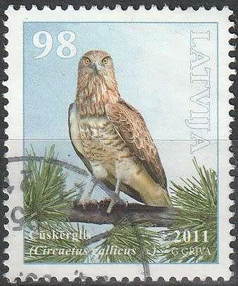LATVIA 2011 Birds of Latvia UNH CV R148.50 SG 810