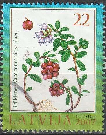 LATVIA 2007 Flora of Latvia UNH CV R39.60 SG 704