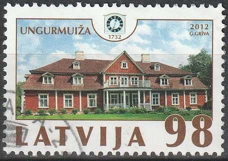LATVIA 2012 Ungurmuiza Estate UNH CV R137.50 SG 837