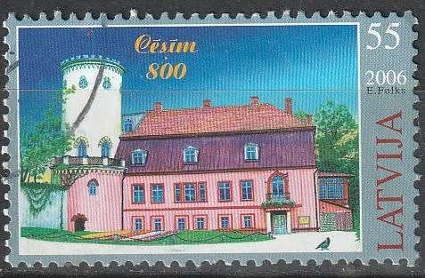 LATVIA 2006 The 800th Anniversary of Cesis UNH CV R88 SG 667