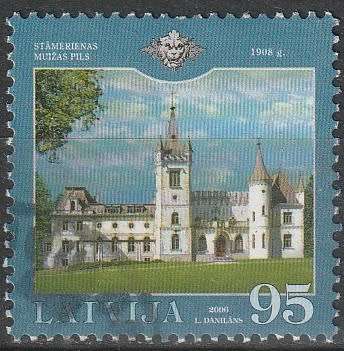 LATVIA 2006 Palaces of Latvia UNH CV R165 SG 660