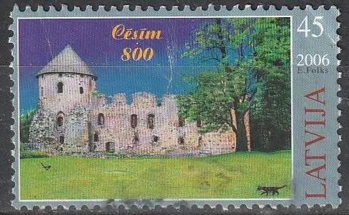 LATVIA 2006 The 800th Anniversary of Cesis UNH CV R77 SG 666