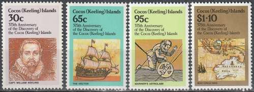 COCOS ISLANDS 1984 The 375th Anniversary of the Discovery of Cocos Islands UMM CV R108.90 SG 115-8