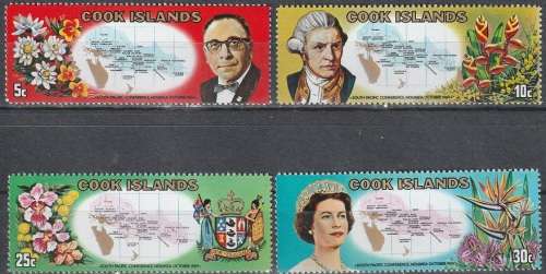 COOK ISLANDS 1969 South Pacific Conference, Noumea UMM CV R35.20 SG 306-9