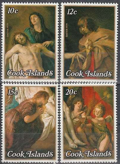 COOK ISLANDS 1979 Easter UMM CV R29.70 SG 623-6