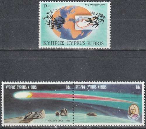 CYPRUS 1986 Events UMM CV R77 SG 686-8