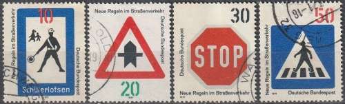 GERMANY 1971 New Traffic Regulations ULH CV R37.40 SG1574-7