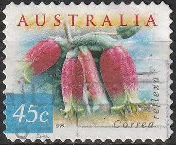 AUSTRALIA 1999 Flowers UNH CV R13.20 SG1854